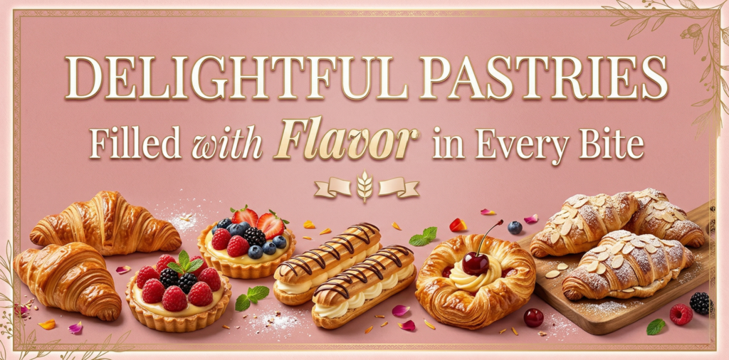 Delightful Pastries Filled with Flavor in Every Bite