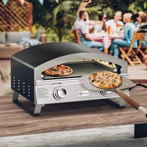 Outdoor 2-Burner Gas Pizza Oven